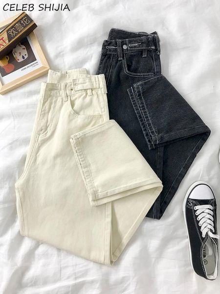 shijia 2021 apricot high waist denim jeans woman loose straight leg pant female clothes street pantalones mujer spring jeans mom, Blue
shijia 2021 apricot high waist denim jeans woman loose straight leg pant female clothes street pantalones mujer spring jeans mom, Blue
