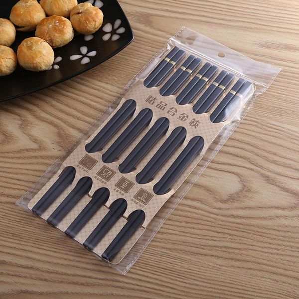 chopsticks szkoy 5 pairs of chinese gold and silver ring alloy black matte non-slip for el tableware in kitchen
chopsticks szkoy 5 pairs of chinese gold and silver ring alloy black matte non-slip for el tableware in kitchen