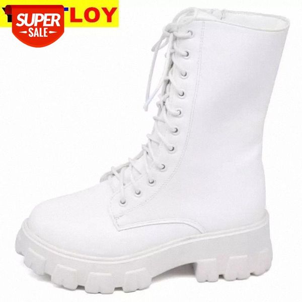 2020 sping women white boots autumn fashion black leather platform gothic boots punk combat for women #z30l
2020 sping women white boots autumn fashion black leather platform gothic boots punk combat for women #z30l