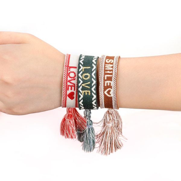 charm bracelets beautifully embroidery woven bracelet customizable pattern letter wrist band jewelry wholesale, Golden;silver
charm bracelets beautifully embroidery woven bracelet customizable pattern letter wrist band jewelry wholesale, Golden;silver