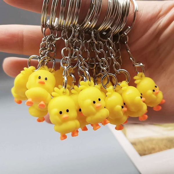 2pcs little yellow duck keychain cartoon anime cute mini 2.5cm little duck keyring pendant jewelry, Silver
2pcs little yellow duck keychain cartoon anime cute mini 2.5cm little duck keyring pendant jewelry, Silver