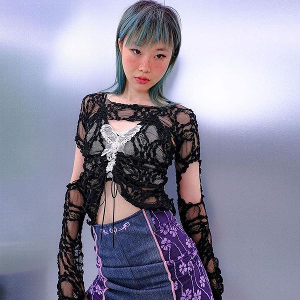 women's t-shirt 2021 ins europe and the united states style autumn lace set head sling pull pleated vest shoulder long sleeve two sets, White
women's t-shirt 2021 ins europe and the united states style autumn lace set head sling pull pleated vest shoulder long sleeve two sets, White