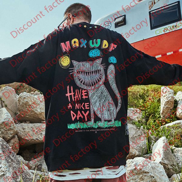 hip hop streetwear pullover mens print sweatshirt cotton casual 2020 autumn hiphop loose sweat shirt oversize, Black
hip hop streetwear pullover mens print sweatshirt cotton casual 2020 autumn hiphop loose sweat shirt oversize, Black