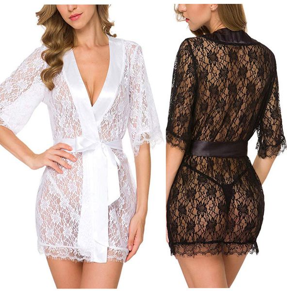 women's erotic lingerie lace night dress sleepwear nightgown bandage deep v g-string 2021 see through nightdress, Black;red
women's erotic lingerie lace night dress sleepwear nightgown bandage deep v g-string 2021 see through nightdress, Black;red