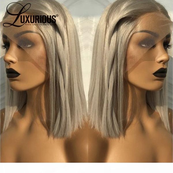 gray short bob wigs straight lace front wig lace front human hair wigs straight human hair transparent pre plucked, Black;brown
gray short bob wigs straight lace front wig lace front human hair wigs straight human hair transparent pre plucked, Black;brown