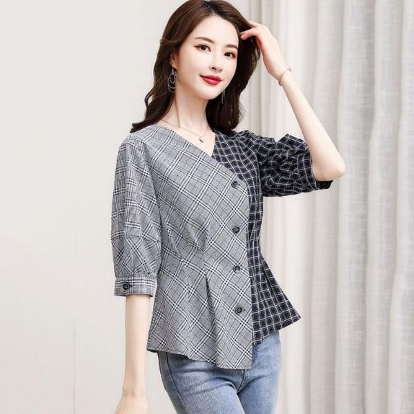 women's blouses & shirts women spring summer cotton lady fashion lattice asymmetry -neck korean version blusas mm0402, White
women's blouses & shirts women spring summer cotton lady fashion lattice asymmetry -neck korean version blusas mm0402, White