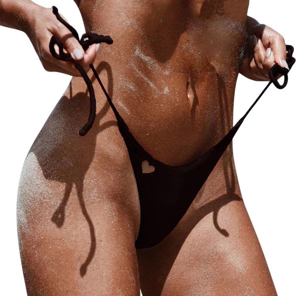 3Pieces/Lot Women Creative Heart Hollow Out Side Bandage Swimwear Ladies Sexy Solid Color Bikini Elastic Comfortable Swimpant, Hot pink
3Pieces/Lot Women Creative Heart Hollow Out Side Bandage Swimwear Ladies Sexy Solid Color Bikini Elastic Comfortable Swimpant, Hot pink