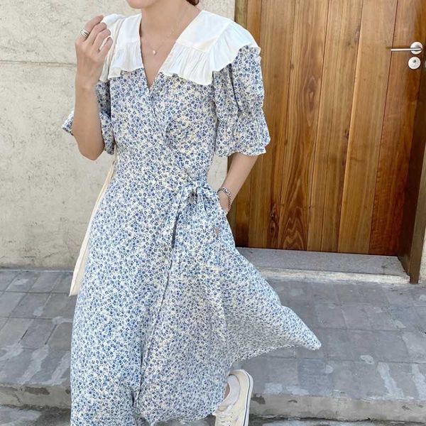 korea chic big turn down collar long sleeve dress vintage women elegant flower print high waist casual slim midi vestidos 210526, Black;gray
korea chic big turn down collar long sleeve dress vintage women elegant flower print high waist casual slim midi vestidos 210526, Black;gray