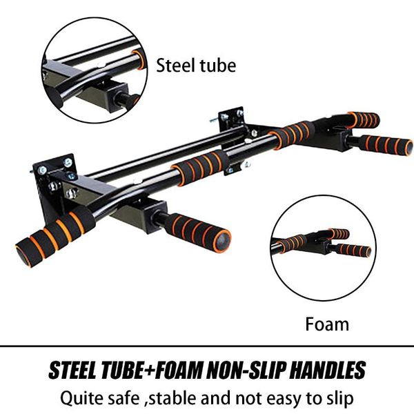 door wall horizontal bars steel 150kg home gym workout chin push up pull up training bar sport fitness sit-ups fitness equipment
door wall horizontal bars steel 150kg home gym workout chin push up pull up training bar sport fitness sit-ups fitness equipment