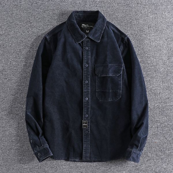 2021 new arrival vintage corduroy ins youth men's casual outerwear clothes versatile cool autumn shirt 0510 2ikg, White;black
2021 new arrival vintage corduroy ins youth men's casual outerwear clothes versatile cool autumn shirt 0510 2ikg, White;black