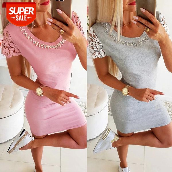 women pencil dresses new hollow out lace patchwork short sleeve beading o-neck slim package hip mini summer dress vestidos #tg7k, White;black
women pencil dresses new hollow out lace patchwork short sleeve beading o-neck slim package hip mini summer dress vestidos #tg7k, White;black
