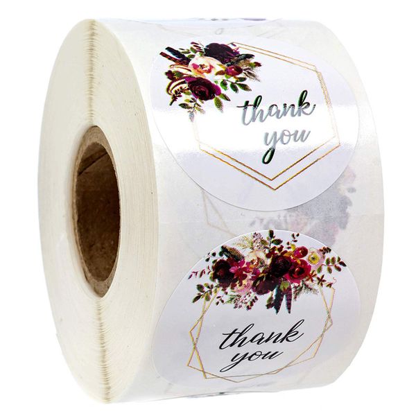 flower thank you stickers roll adhesive labels seals small business decorative sealing for christmas gifts round envelopes gift decor 122138
flower thank you stickers roll adhesive labels seals small business decorative sealing for christmas gifts round envelopes gift decor 122138
