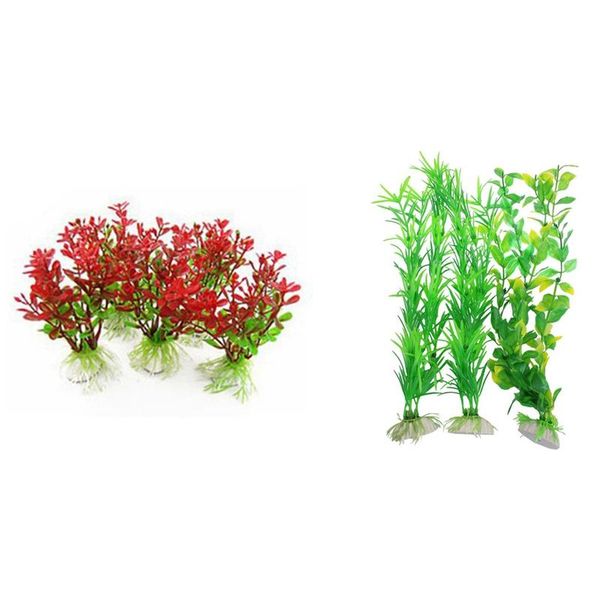 5pcs red green plastic plant decor with ceramic base & 3 pcs yellow green plastic artificial plants 13.8 inch height
5pcs red green plastic plant decor with ceramic base & 3 pcs yellow green plastic artificial plants 13.8 inch height