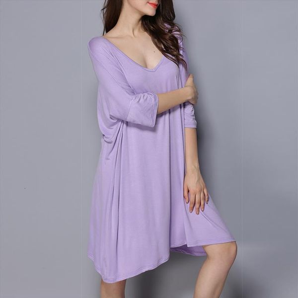 oversize sleepshirts spring summer womens sleepwears half sleeves modal t shirt dress european size nightgown sleepwear night, Black;red
oversize sleepshirts spring summer womens sleepwears half sleeves modal t shirt dress european size nightgown sleepwear night, Black;red