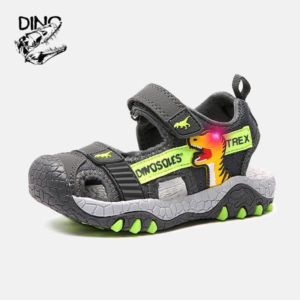 sandals dino led flashing summer -6y boys children knitting mesh breathable closed toe little kids lighted up beach sport shoes, Black;red
sandals dino led flashing summer -6y boys children knitting mesh breathable closed toe little kids lighted up beach sport shoes, Black;red