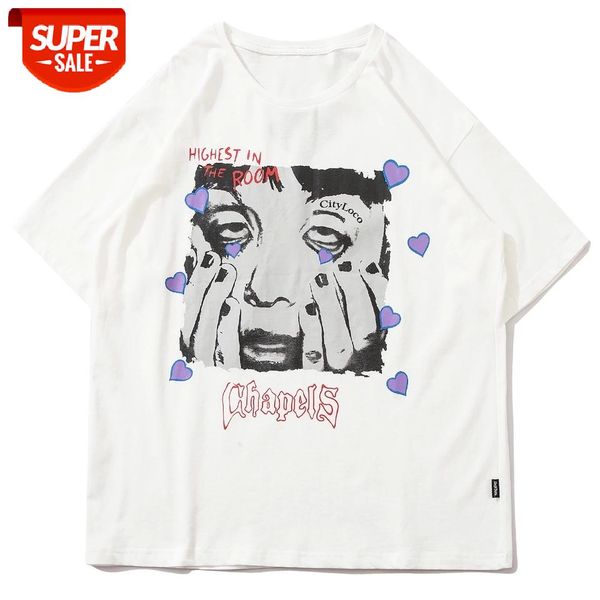 men hip hop t-shirt streetwear funny grimace print harajuku tshirts 2021 loose cotton short sleeve shirts summer tees black #yj9g, White;black
men hip hop t-shirt streetwear funny grimace print harajuku tshirts 2021 loose cotton short sleeve shirts summer tees black #yj9g, White;black