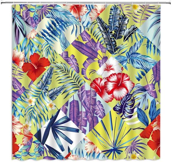 watercolor plant shower curtains tropical flowers banana leaf monstera splicing bathroom decor polyester cloth hanging curtain
watercolor plant shower curtains tropical flowers banana leaf monstera splicing bathroom decor polyester cloth hanging curtain