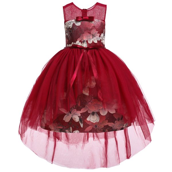 Flower Girl Romantic Wedding Wine Red Embroidery Party Dress Girl Princess Campus Opening Ceremony Party Dresses vestidos
Flower Girl Romantic Wedding Wine Red Embroidery Party Dress Girl Princess Campus Opening Ceremony Party Dresses vestidos