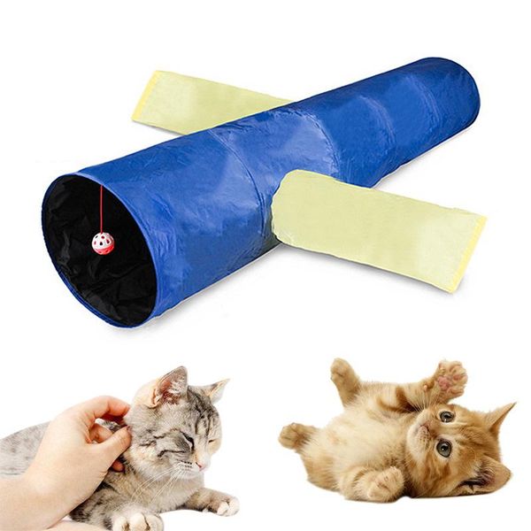 cat toys 3 holes pet tunnel foldable training toy interactive tube fun for animal play
cat toys 3 holes pet tunnel foldable training toy interactive tube fun for animal play
