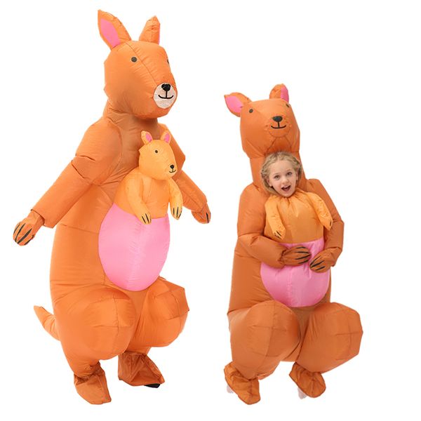 mascot doll costume kids inflatable costumes parent-child halloween costume animal kangaroo role play disfraz, Red;yellow
mascot doll costume kids inflatable costumes parent-child halloween costume animal kangaroo role play disfraz, Red;yellow