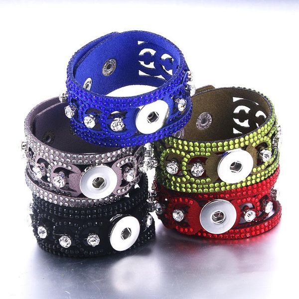 charm bracelets fashion rhinestone velvet leather snap bracelet 22cm fit 18mm buttons jewelry wholesale 9481, Golden;silver
charm bracelets fashion rhinestone velvet leather snap bracelet 22cm fit 18mm buttons jewelry wholesale 9481, Golden;silver