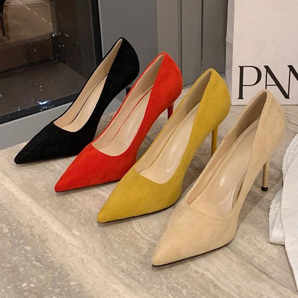 dress shoes 2021 spring women red yellow stiletto high heels pumps tacones elegant office ladies suede pencil big size prom, Black
dress shoes 2021 spring women red yellow stiletto high heels pumps tacones elegant office ladies suede pencil big size prom, Black