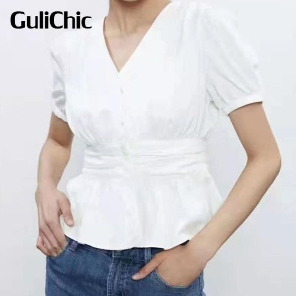 women's blouses & shirts 4.21 summer women fashion sense of design temperament v-neck collect waist white shirt top
women's blouses & shirts 4.21 summer women fashion sense of design temperament v-neck collect waist white shirt top