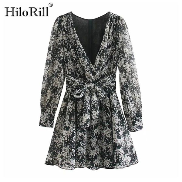 casual dresses hilorill women v neck floral print with belt 2021 retro long sleeve mini dress female a line chic rebe, Black;gray
casual dresses hilorill women v neck floral print with belt 2021 retro long sleeve mini dress female a line chic rebe, Black;gray