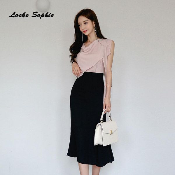 two piece dress 2piece women tracksuits twinset shirts and skirts 2021 autumn cotton blend splicing ruffles suits set ladies skinny track, White 
two piece dress 2piece women tracksuits twinset shirts and skirts 2021 autumn cotton blend splicing ruffles suits set ladies skinny track, White