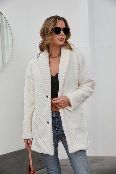 women's fur & faux thicken warm fluffy cozy outerwear teddy bear jacket overcoat women casual fashion loose coat female plush clothes, Black
women's fur & faux thicken warm fluffy cozy outerwear teddy bear jacket overcoat women casual fashion loose coat female plush clothes, Black