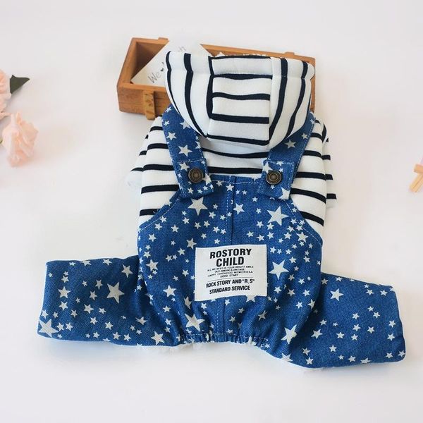 dog apparel four-legged clothes for autumn and winter cotton-padded striped design sports leisure jumpsuits with stars printed
dog apparel four-legged clothes for autumn and winter cotton-padded striped design sports leisure jumpsuits with stars printed