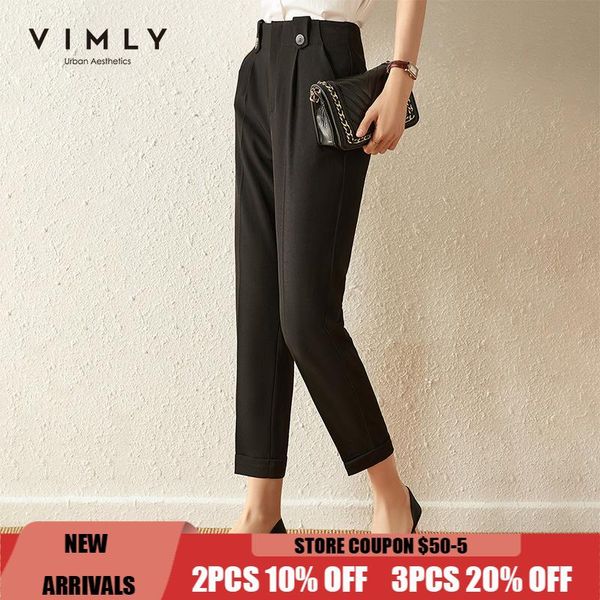 women's pants & capris vimly summer pencil for women fashion high waist button suit 2021 office lady formal thin straight f7892, Black;white
women's pants & capris vimly summer pencil for women fashion high waist button suit 2021 office lady formal thin straight f7892, Black;white