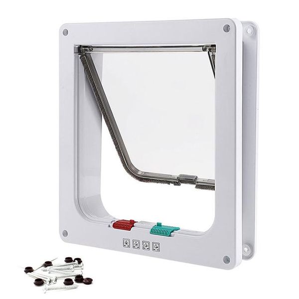dog houses & kennels accessories kimpets 4 ways lockable cat kitten door security flap abs plastic animal small pet gate supplies
dog houses & kennels accessories kimpets 4 ways lockable cat kitten door security flap abs plastic animal small pet gate supplies