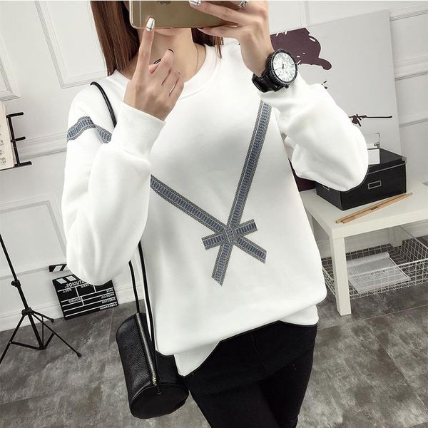 women's hoodies & sweatshirts hoodie women thick brushed hoody fashion harajuku style korean plus size printed long-sleeved sweatshirt, Black
women's hoodies & sweatshirts hoodie women thick brushed hoody fashion harajuku style korean plus size printed long-sleeved sweatshirt, Black