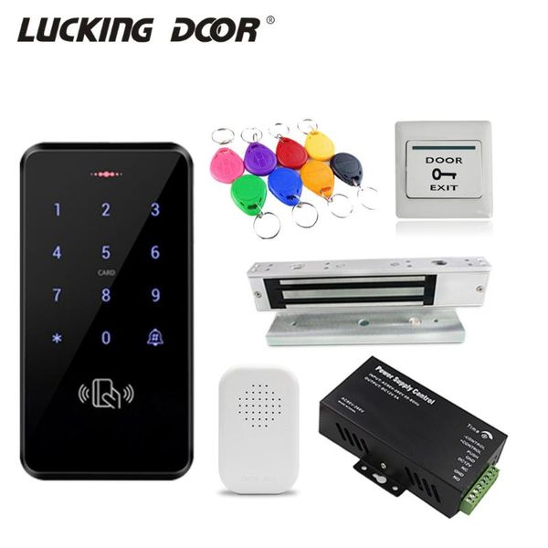 waterproof access control touch keypad with dc12v power supply electronic lock 125khz keyfobs switch access control system kit
waterproof access control touch keypad with dc12v power supply electronic lock 125khz keyfobs switch access control system kit