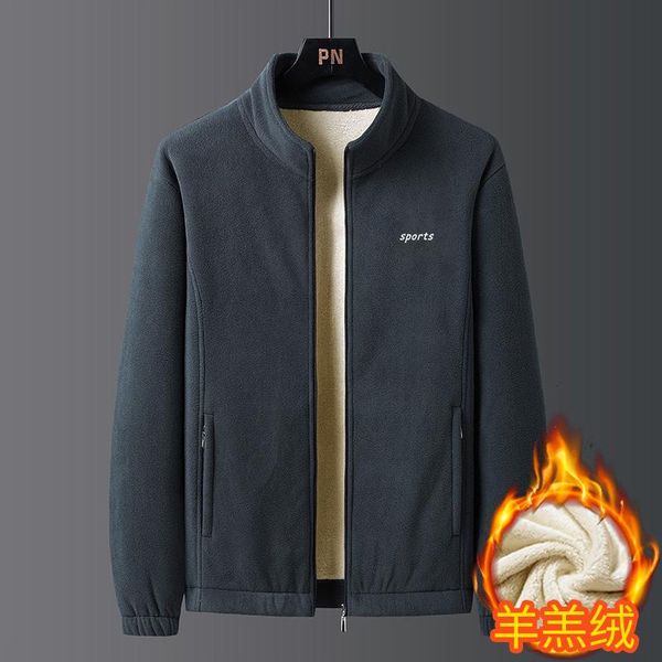 men's hoodies & sweatshirts fleece thickened warm jacket menswear 2021 autumn winter mens bomber jackets casual coats male's oute, Black
men's hoodies & sweatshirts fleece thickened warm jacket menswear 2021 autumn winter mens bomber jackets casual coats male's oute, Black