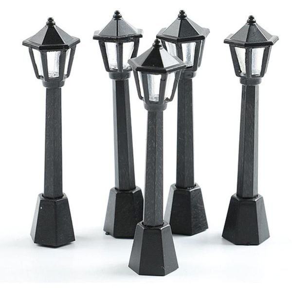 3pcs micro landscape figurines and miniatures ornaments model lights street lamp simulation lights creative(black)
3pcs micro landscape figurines and miniatures ornaments model lights street lamp simulation lights creative(black)