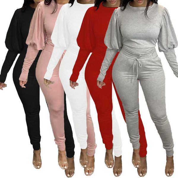 women's pants & capris sport sweatsuit women set lantern long sleeve sweatshirt drawstring jogger pant active tracksuit two piece fitne, Black;white
women's pants & capris sport sweatsuit women set lantern long sleeve sweatshirt drawstring jogger pant active tracksuit two piece fitne, Black;white