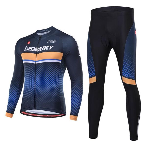racing sets men cycling summer long sleeve jersey pro team mountain bike clothing mtb wear breathable bicycle clothes, Black;blue
racing sets men cycling summer long sleeve jersey pro team mountain bike clothing mtb wear breathable bicycle clothes, Black;blue