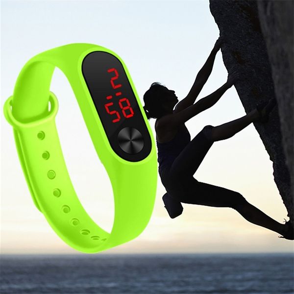 korean fashion led m2 bracelet sports student leisure mirror electronic watch, Slivery;brown
korean fashion led m2 bracelet sports student leisure mirror electronic watch, Slivery;brown