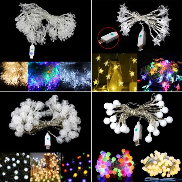 strings 10m usb led ball/snow/star garland lights string christmas xmas outdoor holiday wedding party baby bed fairy decoration
strings 10m usb led ball/snow/star garland lights string christmas xmas outdoor holiday wedding party baby bed fairy decoration