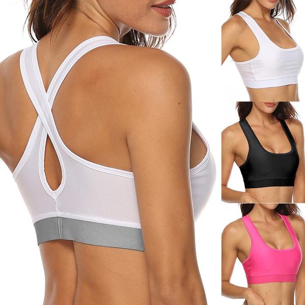gym clothing push up sports bra gathered underwear women -proof running fashion fitness cross-belt style yoga wear, White;black
gym clothing push up sports bra gathered underwear women -proof running fashion fitness cross-belt style yoga wear, White;black