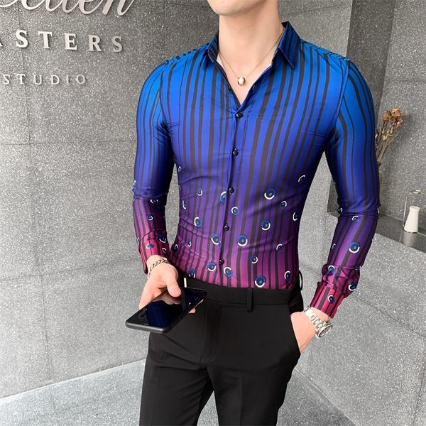 autumn new men's long-sleeve shirt gradient color striped shirts all games digital thin fit tuxedo dress 3xl-m 3rh4, White;black
autumn new men's long-sleeve shirt gradient color striped shirts all games digital thin fit tuxedo dress 3xl-m 3rh4, White;black
