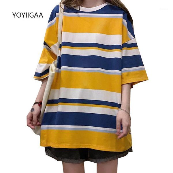 women's t-shirt casual women tshirt striped short sleeve female summer harajuku oversized ladies t shirt basic woman tshirts, White
women's t-shirt casual women tshirt striped short sleeve female summer harajuku oversized ladies t shirt basic woman tshirts, White
