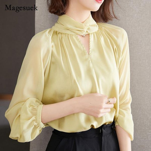 women's blouses & shirts elegant office lady autumn 2021 blusas womens fashion v-neck hollow women long sleeve shirt 16211, White
women's blouses & shirts elegant office lady autumn 2021 blusas womens fashion v-neck hollow women long sleeve shirt 16211, White
