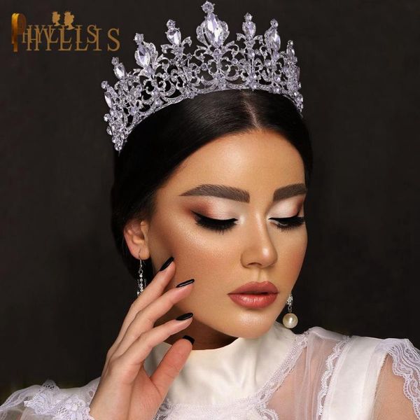 hair clips & barrettes a117 fashion wedding accessories luxury crystal bridal crown tiaras baroque headband princess diadem women headwear, Golden;silver
hair clips & barrettes a117 fashion wedding accessories luxury crystal bridal crown tiaras baroque headband princess diadem women headwear, Golden;silver