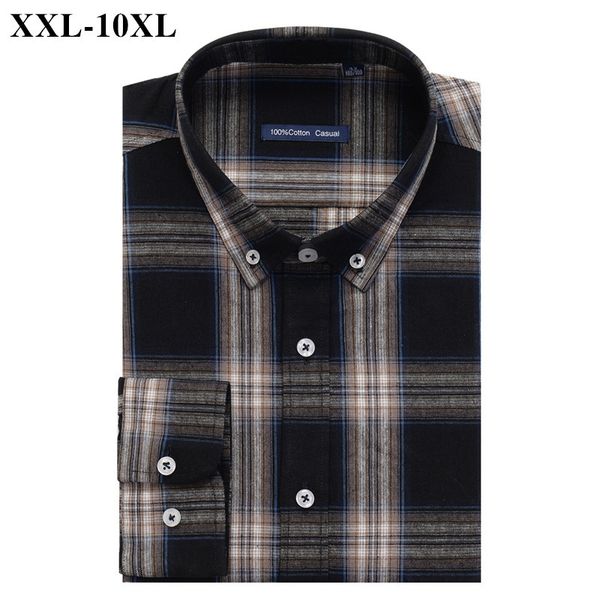 2021 plus size 5xl 6xl 7xl 8xl 9xl 10xl men's casual brand plaid shirt 100% cotton new business patch flannel shirts male mu0l, White;black
2021 plus size 5xl 6xl 7xl 8xl 9xl 10xl men's casual brand plaid shirt 100% cotton new business patch flannel shirts male mu0l, White;black