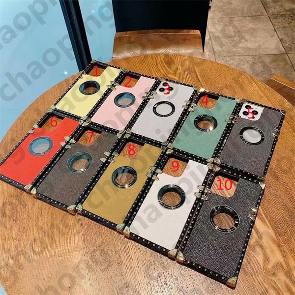 classic reproduction luxury square cell phone cases hollow out exposed for iphone 13 12 11 pro xs xr x 8 plus fashion imprint print back cov classic reproduction luxury square cell phone cases hollow out exposed for iphone 13 12 11 pro xs xr x 8 plus fashion imprint print back cov