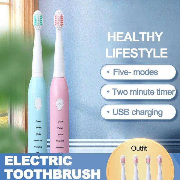 smart electric toothbrush automatic sonic head portable heads rechargeable tooth brush waterproof
smart electric toothbrush automatic sonic head portable heads rechargeable tooth brush waterproof
