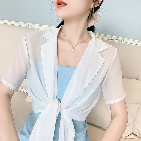 women's blouses & shirts blouse women 2021 v-neck chiffon shirt summer short sleeve white blusas camisas mujer d175
women's blouses & shirts blouse women 2021 v-neck chiffon shirt summer short sleeve white blusas camisas mujer d175